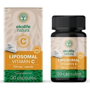 Liposomski vitamin C – Ekolife Natura (500 mg, 30 kapsul)
