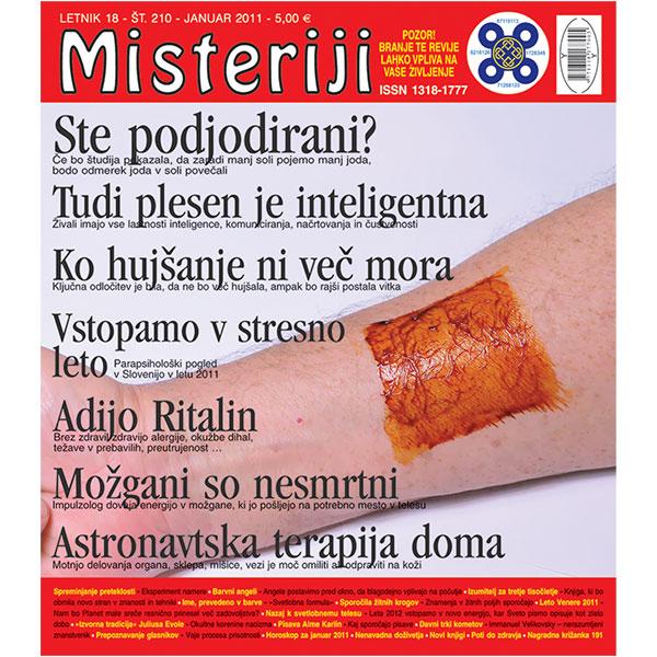 Misteriji 210 (januar 2011)