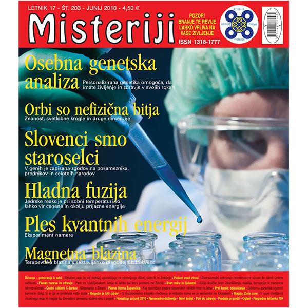 Misteriji 203 (junij 2010)