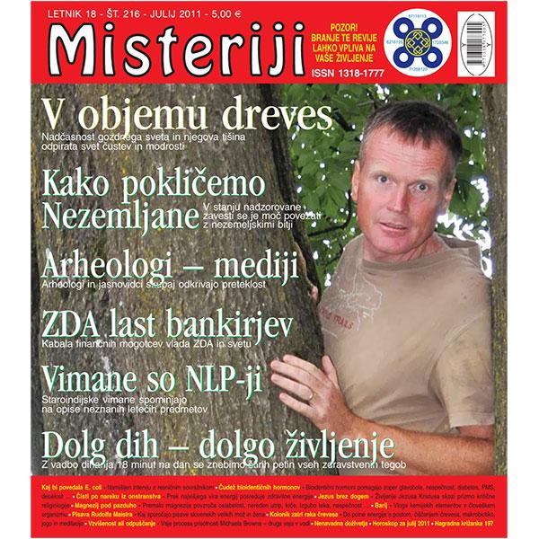 Misteriji 216 (julij 2011)