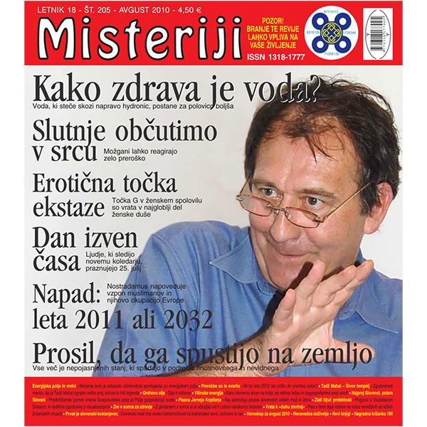 Misteriji 205 (avgust 2010)
