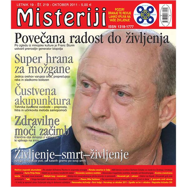 Misteriji 219 (oktober 2011)