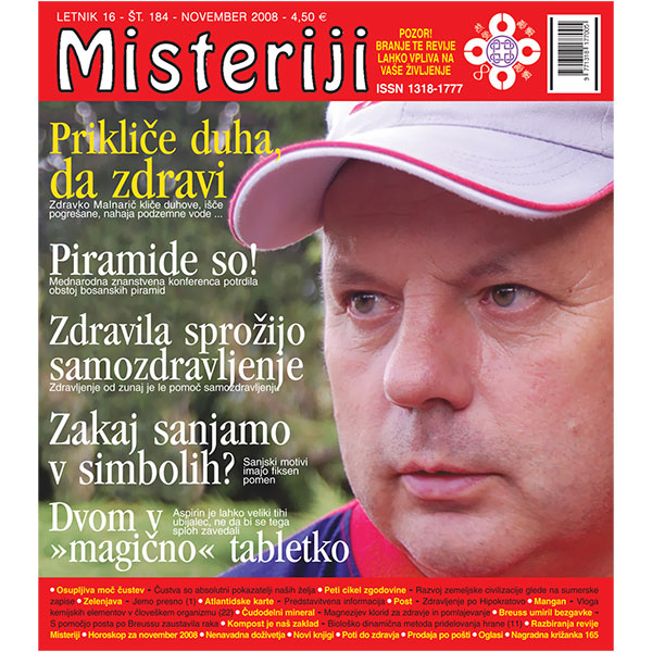 Misteriji 184 (november 2008)