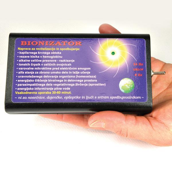 BIONIZATOR – oddajnik Zemljinih impulzov za dobro počutje ter impulzov proti bolečinam