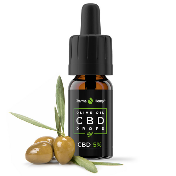 CBD kapljice v oljčnem olju (10 ml - Jakost 15%)