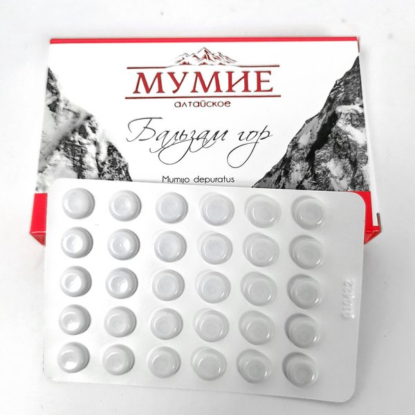 Gorski balzam Mumie – 30 tablet (200 mg)